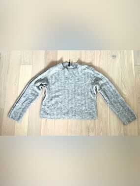 H&M Light Heather Gray Crewneck Sweater